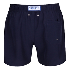 Shorts Liso Elastano Navy - comprar online