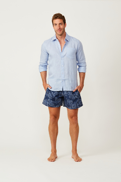 Imagem do Shorts Regular Polvo Navy 24