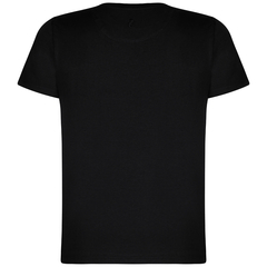 Camiseta Gola Careca Fio Egípcio Preto - comprar online