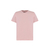 Camiseta infantil Fio egípcio Gola Careca Rosa