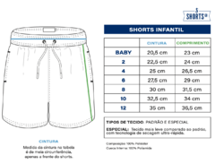 SHORTS INFANTIL ESPECIAL TOURO na internet