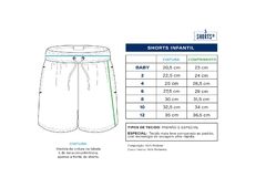 SHORTS INFANTIL REGULAR LEME NAVY 24 na internet