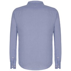 Camisa 100% Linho Azul Sereno - comprar online