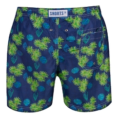 Shorts Regular Especial Tropical Navy - comprar online