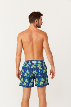 Shorts Regular Especial Tropical Navy - loja online
