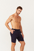 Linen Shorts Navy - ShortsCo | Loja Oficial