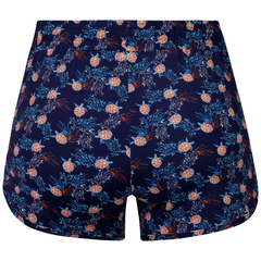 Shorts Feminino Estampa Turtle Azul - comprar online