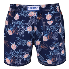 Shorts Regular Turtle Azul - comprar online