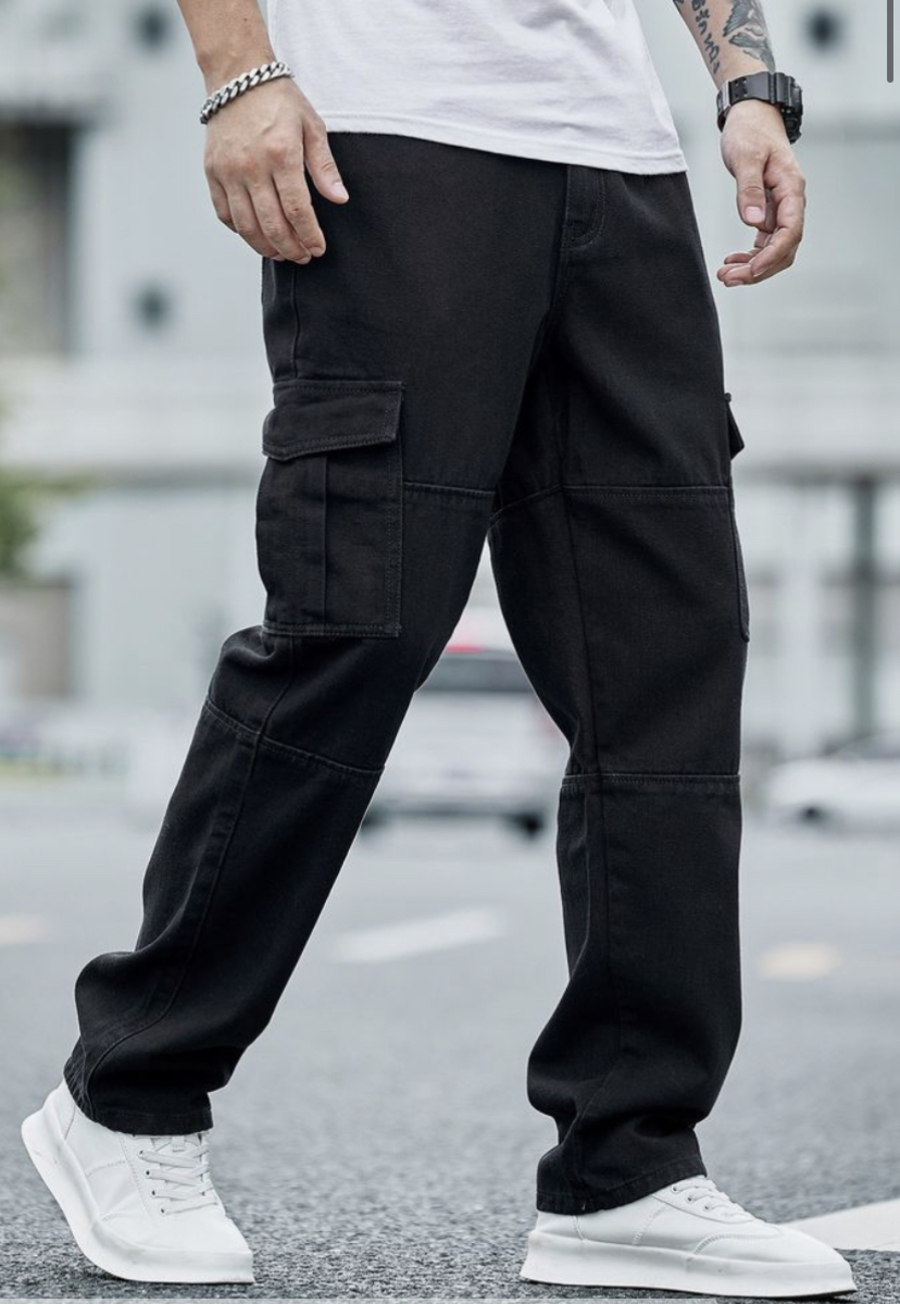 JEAN CARGO NEGRO Comprar en ORO AZTECA
