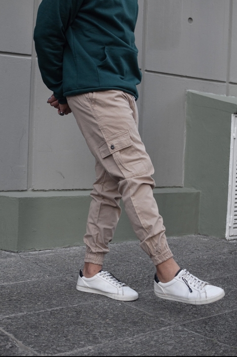 JOGGER MOM CARGO BEIGE