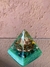 Orgonite Pirâmide Raio Verde - Loja Virtual - Orgonites Namastê - (38) 998388243