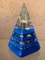 Orgonite Pirâmide 17cm Azul - Loja Virtual - Orgonites Namastê - (38) 998388243