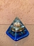 Orgonite Pirâmide Cianita Azul - Loja Virtual - Orgonites Namastê - (38) 998388243