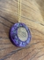 Orgonite Colar Amuleto Chama Violeta - loja online