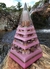 Orgonite piramide Gigante 40cm Quartzo Rosa
