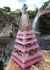 Orgonita piramides grande 40cm Quartzo Rosa