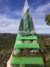 Orgonite Piramide 25cm Torre de Quartzo Verde na internet