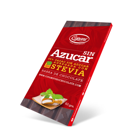 Tableta Copani "Chocolate sin azucar Vegan/ Stevia"