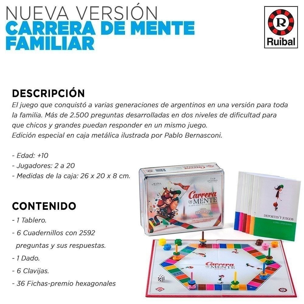CARRERA DE MENTE FAMILIAR