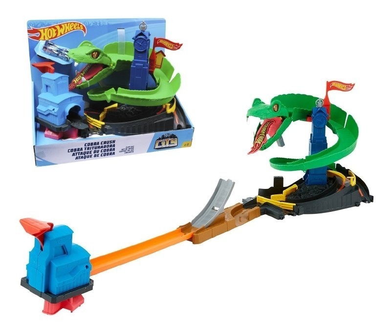 Pista de hot wheels cobra on sale
