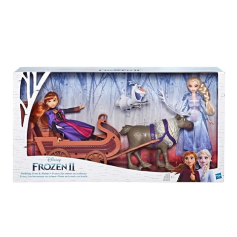 Elsa, Anna, Sven y Trineo Frozen II