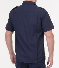 Camisa arciel mangas cortas azul uniforme Nro 7 - comprar online