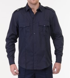 Camisa Arciel mangas largas azul uniforme Nro 7