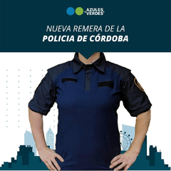 Remera de servicio mangas cortas