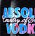 H159 | Absolut Vodka colorido pintado - comprar online