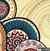 H182 | Arabescos mandalas colorido - comprar online