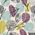 A087 | Ramas y hojas con violeta - comprar online