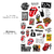 ST025 - Stickers Rolling Stones en internet