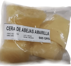 CERA DE ABEJAS AMARILLA X 500 G