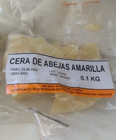CERA DE ABEJAS AMARILLA X 100 G