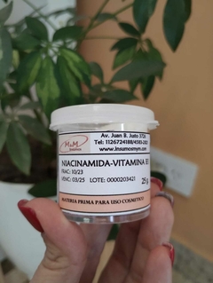 NIACINAMIDA VITAMINA B3 X 25 G - comprar online