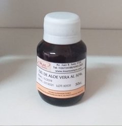 GEL DE ALOE VERA AL 50% X 50 CC