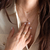 Collar Ester Oro 18k con Diamante - Astoria Joyería Contemporánea