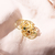 Anillo Ava Oro amarillo 18k y Diamante