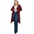 Cardigan Feminino Plus Size Casaco Longo Kimono Sobretudo Cinza - loja online