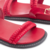 Flat Cheri Red - Pink Heels