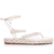 Flat Aurélia Off-White - Pink Heels