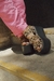 Sandália Strappy Onça Black - Pink Heels