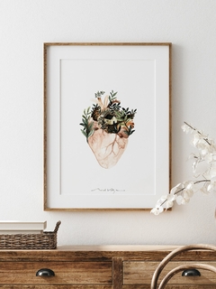 Print Corazón Botánico Casita - comprar online