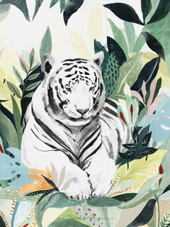 Print Tigre Blanco - comprar online
