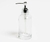 Dispenser Vidrio Silver Transparente Hotel Alto