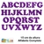 Letras de 15cm Altura - Alfabeto Completo E.V.A GLITTER