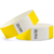 pulsera de papel para eventos amarillo fluor x10 unidades