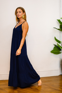 Vestido Eva Azul Marinho - comprar online
