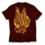 Camiseta Gasoline - Coleção Old School águia Marsala