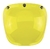 Viseira Biltwell - Bubble Shield Yellow - Anti-Fog